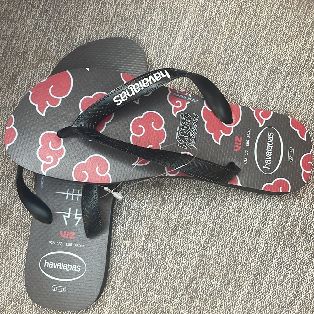 Havaianas Naruto size 6/7 (men size)